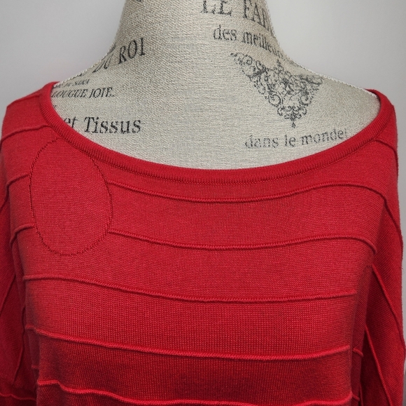 Geometric Knit Sweater Top - Picture 8 of 10